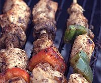 Recette libanaise shich taouk (Brochettes de poulet)