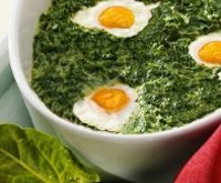 Recette libanaise épinards aux oeufs