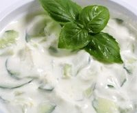 Recette libanaise yaourt au concombre