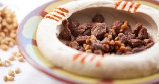 Recette libanaise hommos à la viande