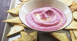 Recette libanaise houmous de betterave