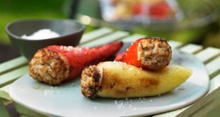 recette libanaise poivrons farcis au poulet