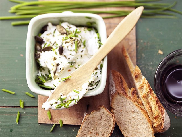 Recette libanaise tartinade de labneh